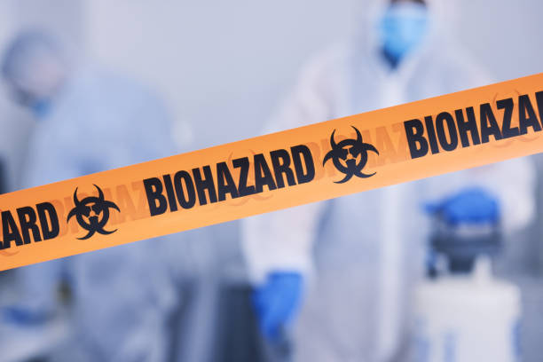 Professional Crime Scene Cleanup technician working in New Springfield, OH